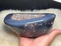 Image 6 of Druzy Rainbow Amethyst Geode #2401 