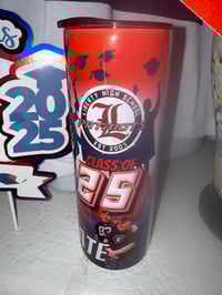 Image 1 of Custom 20 ounce stainless steel Tumblr