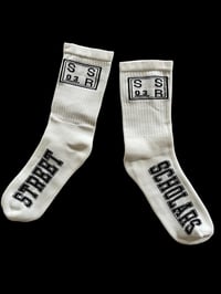 Image 1 of SSR03 - “Traditional” White Crew Socks