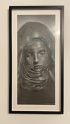 Pieta - Embellished print / Framed