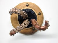 Image 1 of Mocha Tentacles wall piece/jewelry holder