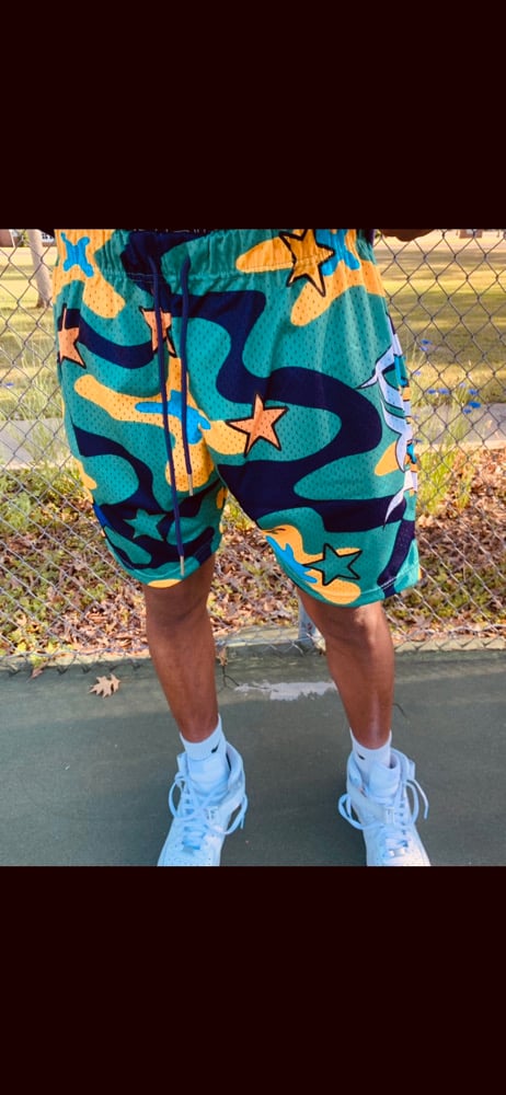 Image of Purple Short Sets