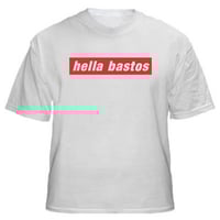 HB Box Logo Tee (White/ Red)