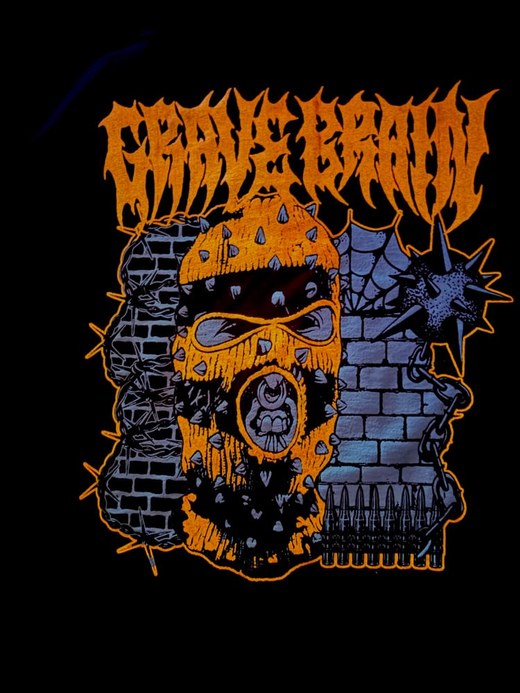Image of GRAVE ORANGE GLOW SHIRT