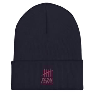 Image of feral. beanie.