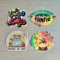 Image 1 of Fanfic Life stickers