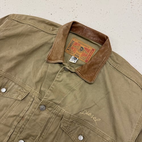 Image of 1990s Diesel Cropped Jacket, Size Medium