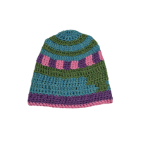 Image 1 of around the world beanie