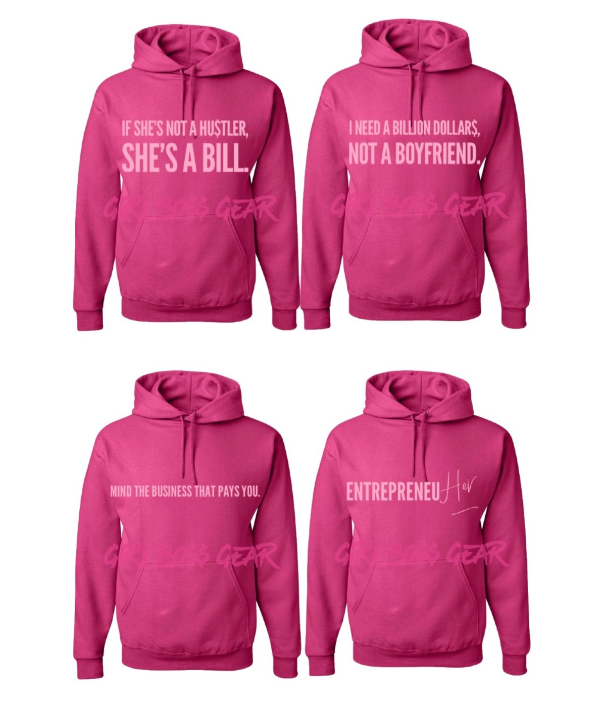 Image of Pink x Pink Hoodie Collection