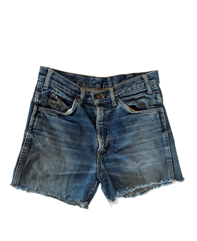 60s Levi's cut off denim shorts