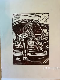Image 2 of pin up girl t