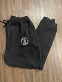 Black Cotton Joggers
