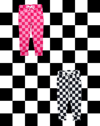 Image 10 of TROUSERS: Checkerboard