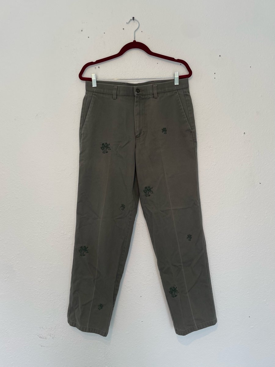 Image of Cupid trousers / washed olive 1/1