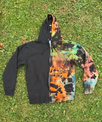 Image of Large Half Reverse Zip Up Hoodie