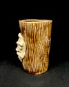 Wooden Face Mug 