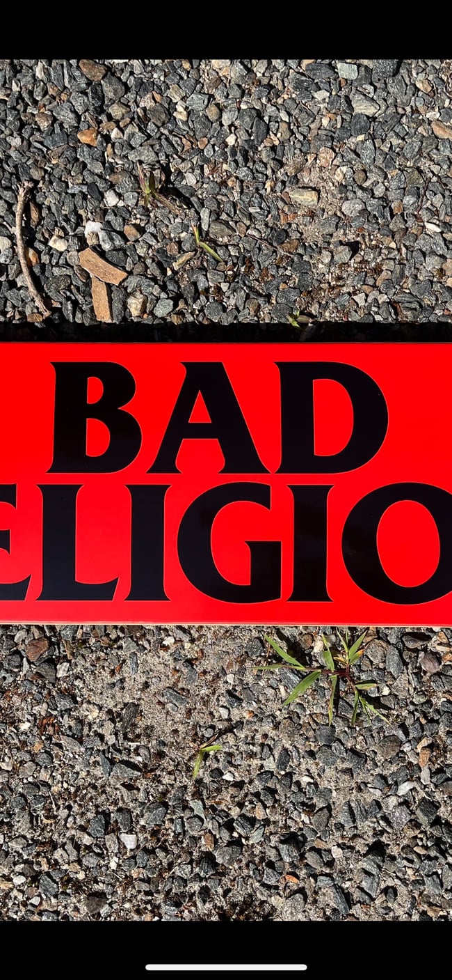 Bad Religion skateboard 