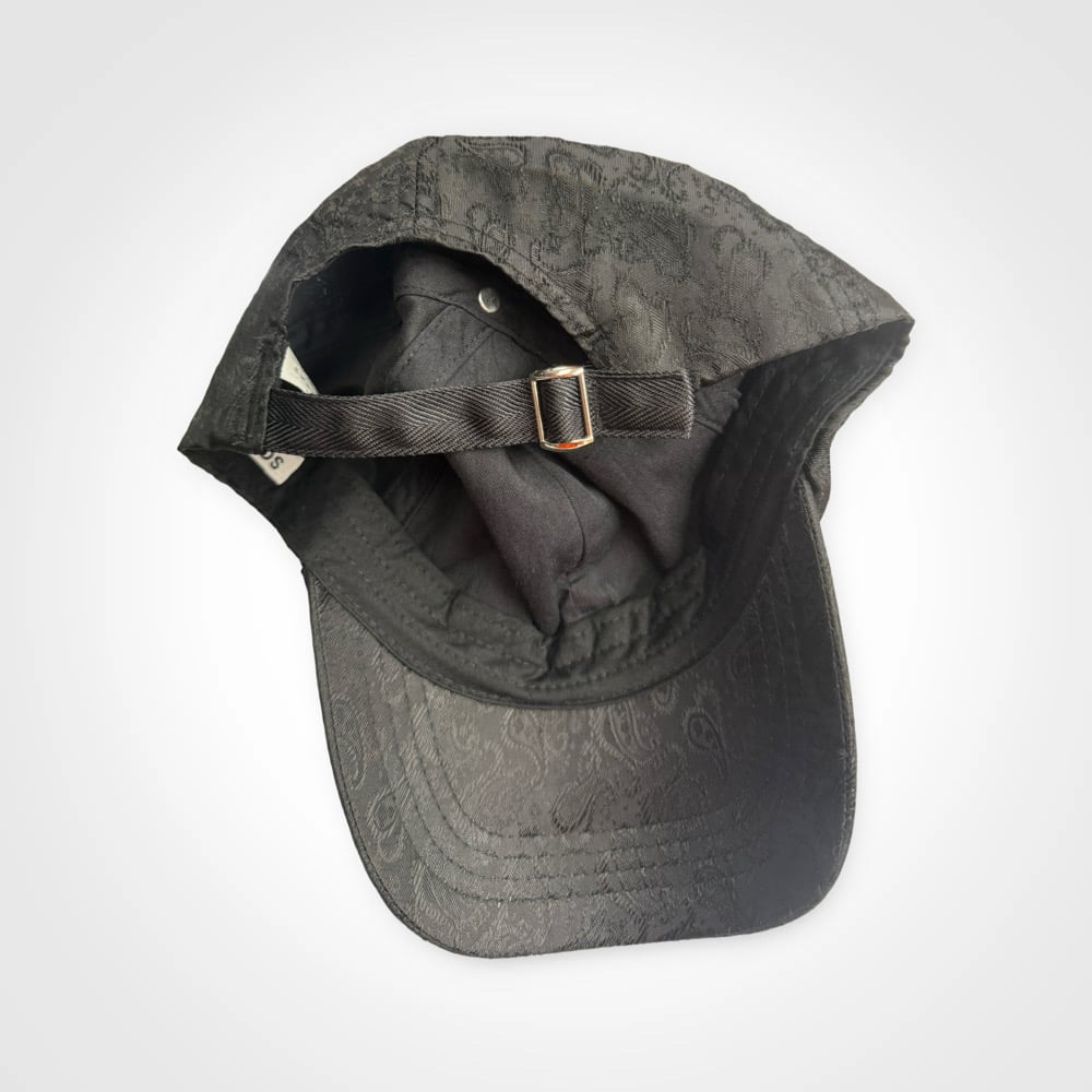 Image of Acne Studious Paisley Black Cap