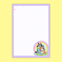 Bluey A5 Notepad