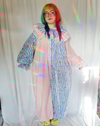 Image 4 of Pastel bows clownsuit "L"