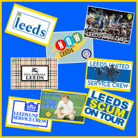 Leeds United Sticker Bundle