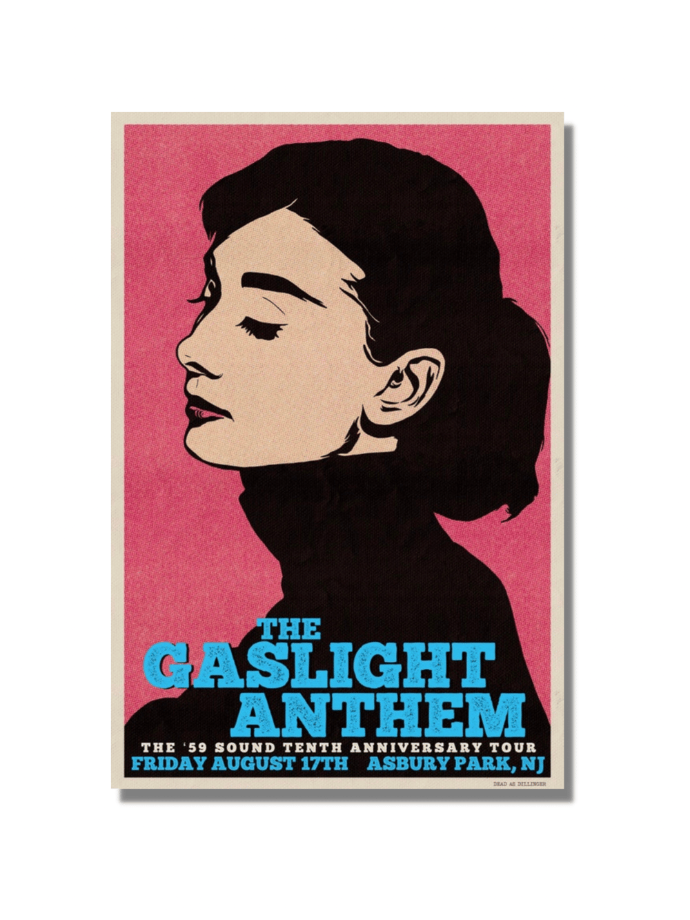 Gaslight Anthem “Audrey” Print