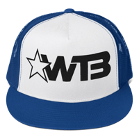 Image 4 of WTB Black Logo Trucker Hat