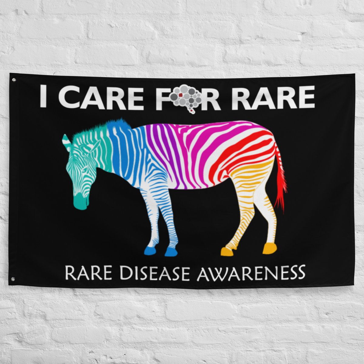 Image of I Care for Rare Flag