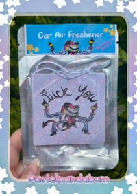 Helluva Boss - F You Fizzarolli car air freshener