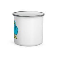 Image 2 of Birdflip® enamel mug