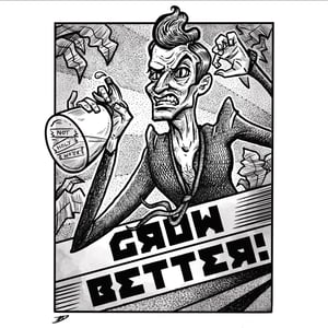 GOOD OMENS PRINTS - Grow Better!