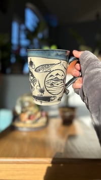 Image 4 of Fishing mug 06