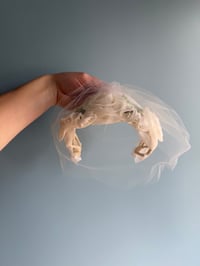 Image 8 of 1960s Flower Net Veil