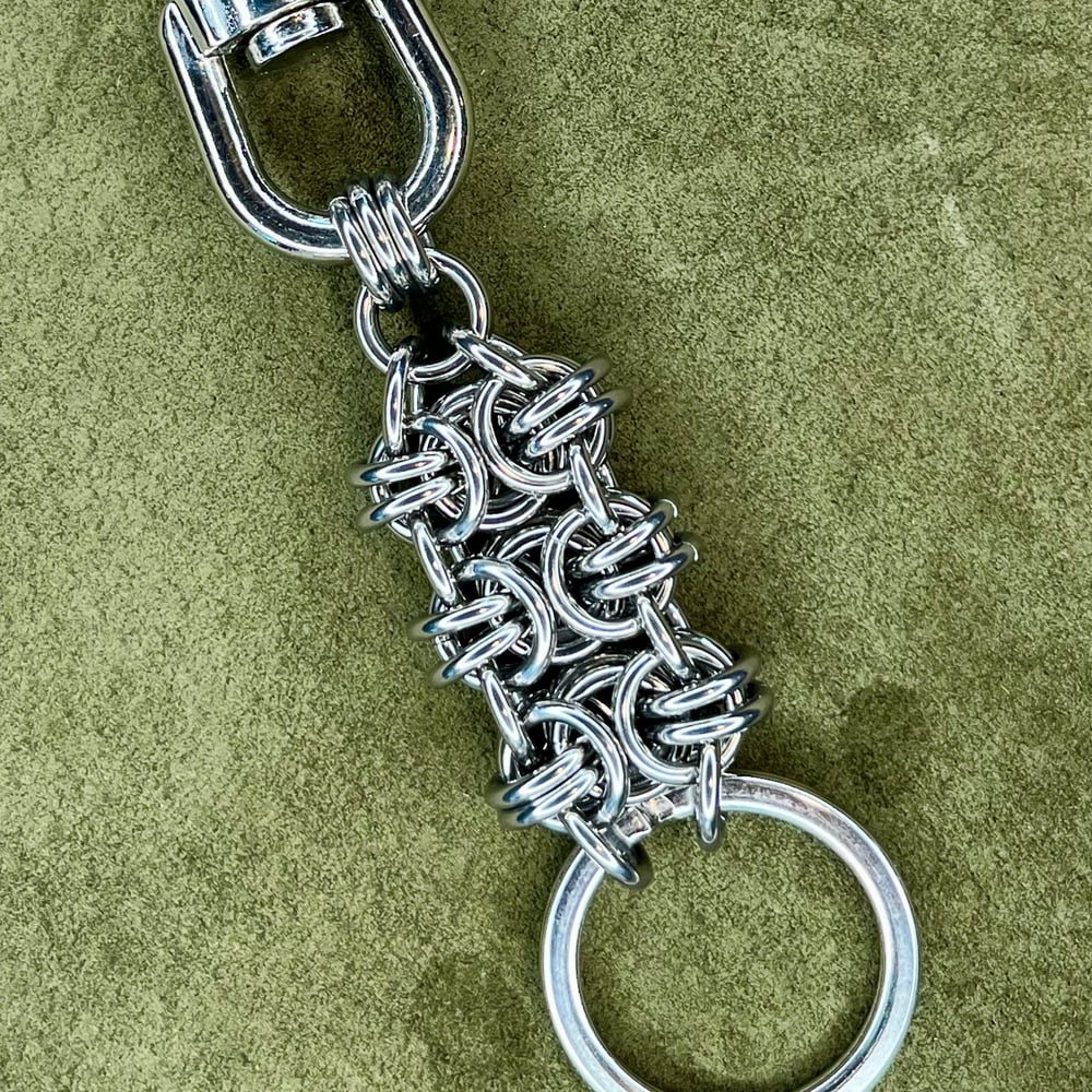 Stainless "Cage" Key Dangler