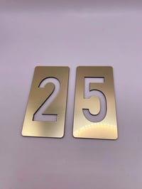 Image 3 of "Compact" Door number (5-pack)