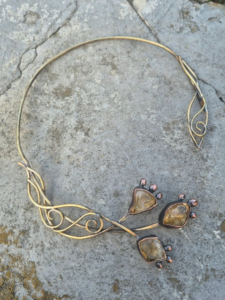 Citrine necklace 