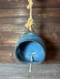 Image 1 of Blue bird feeder 