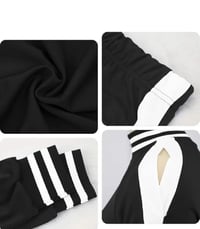 Image 1 of Black White Shoulder Jogget