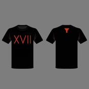 Image of Black "XVII" Tee