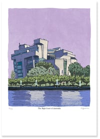 Image 1 of The High Court of Australia Limited Edition Digital Print