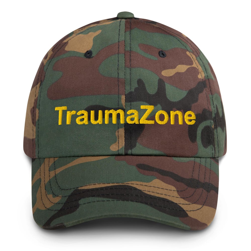 Image of TraumaZone 🚀☭💥 Embroidered Cap