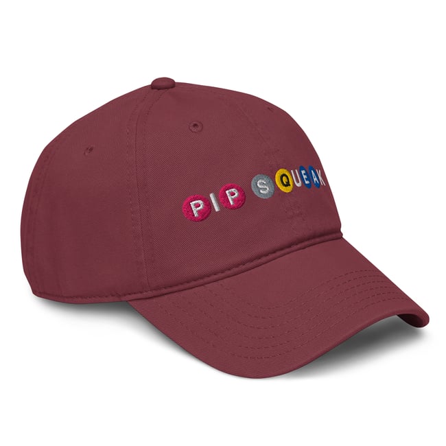 Pipsqueak NYC (Pink P Subway) Garment washed baseball cap