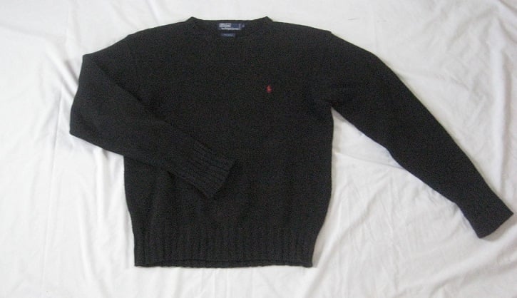 polo crewneck sweater