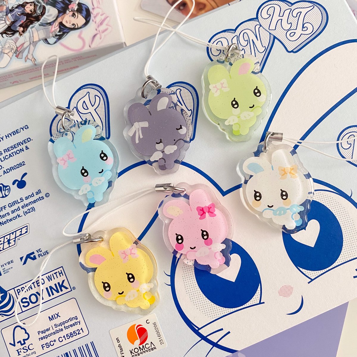 nwjns bunny charm | kokimori