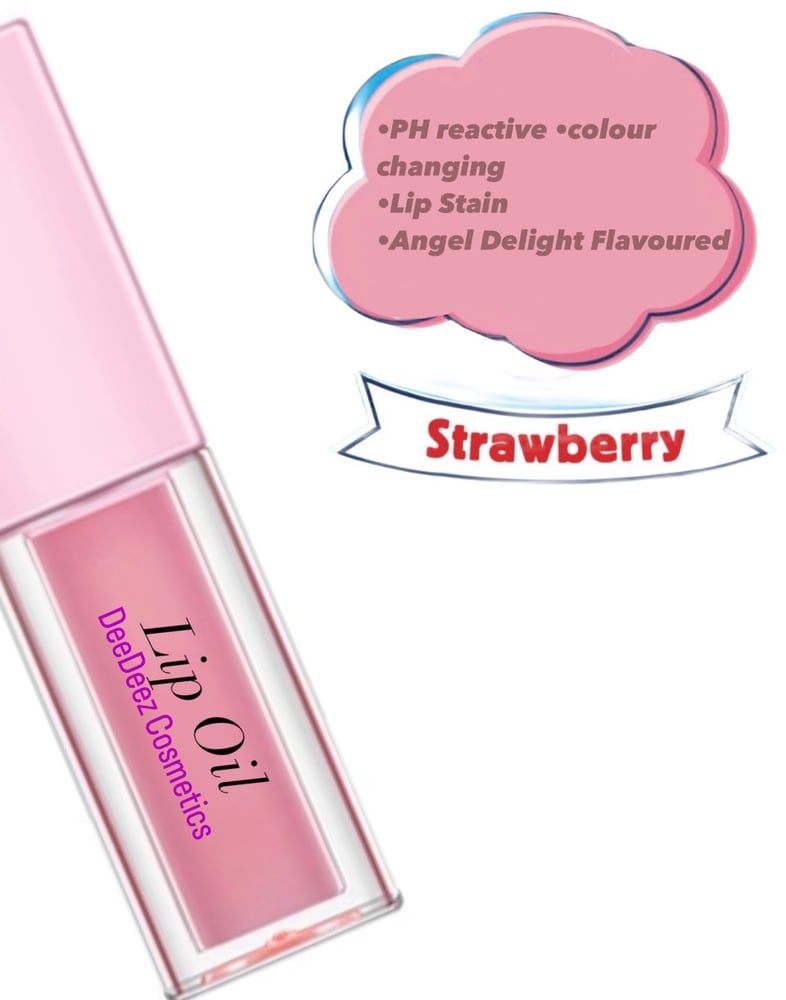 Image of Strawberry Delight (Lip Oil) PH Colour Changing Lip Stain