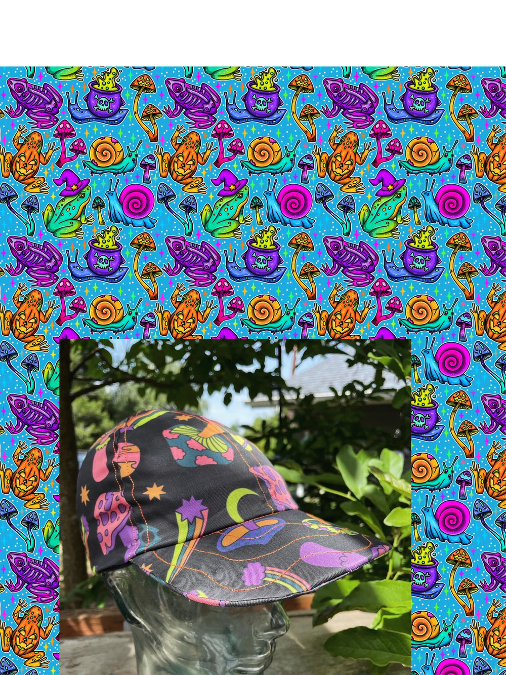 Image of Witches Garden Snap Back Hats