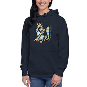 Image of Brave Cat Ukraine Unisex hoodie