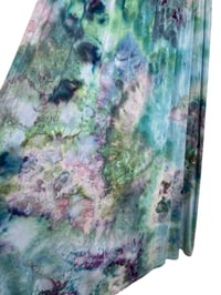 Image 8 of XL Jersey Knit Long Sundress in Mermaid Watercolor Ice Dye