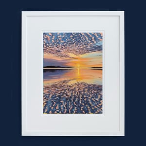 Image of Sunset ripples, Luskentyre print