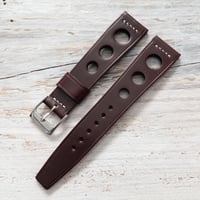 Image 1 of Horween Chromexcel Rally - Burgundy